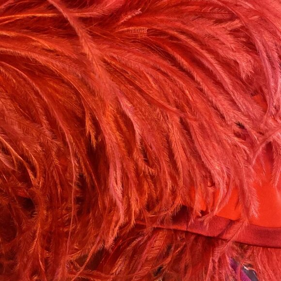 16Arlington strapless dress with feather trim - Picture 12 of 12